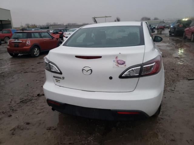 JM1BL1UF2B1391010 - 2011 MAZDA 3 I WHITE photo 6