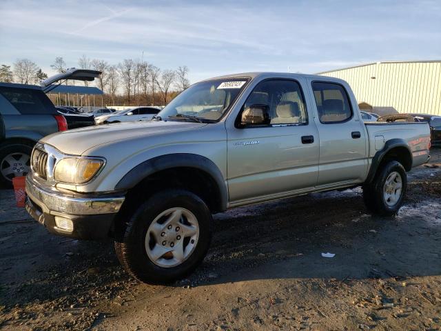 5TEGN92N14Z416576 - 2004 TOYOTA TACOMA DOUBLE CAB PRERUNNER SILVER photo 1