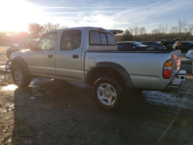 5TEGN92N14Z416576 - 2004 TOYOTA TACOMA DOUBLE CAB PRERUNNER SILVER photo 2
