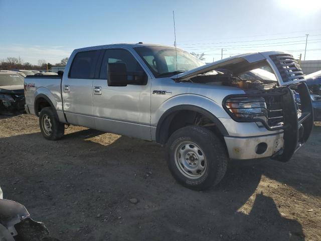 1FTFW1EF2CFA43896 - 2012 FORD F150 SUPERCREW SILVER photo 4