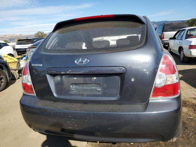 KMHCM36C97U015759 - 2007 HYUNDAI ACCENT GS CHARCOAL photo 6