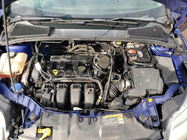 1FAHP3E29CL262523 - 2012 FORD FOCUS S BLUE photo 11