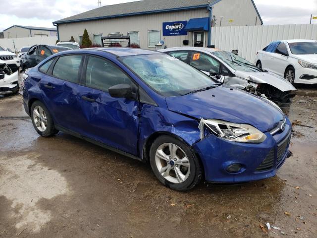 1FAHP3E29CL262523 - 2012 FORD FOCUS S BLUE photo 4