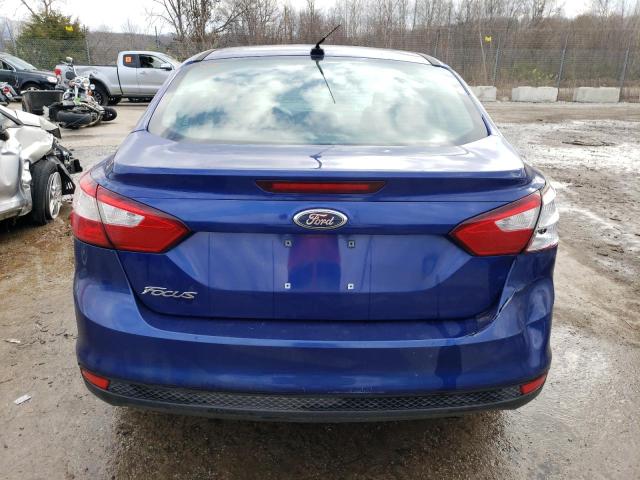 1FAHP3E29CL262523 - 2012 FORD FOCUS S BLUE photo 6