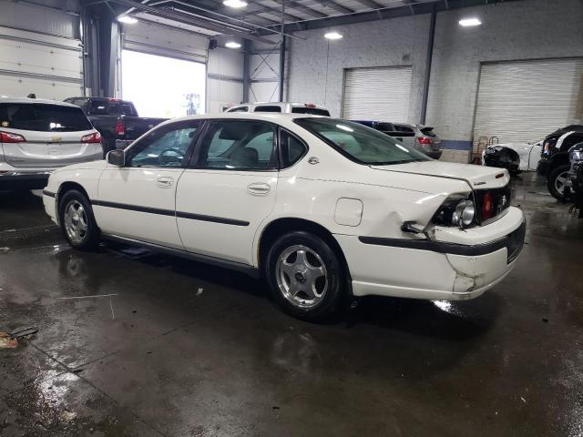 2G1WF52EX59122904 - 2005 CHEVROLET IMPALA WHITE photo 2