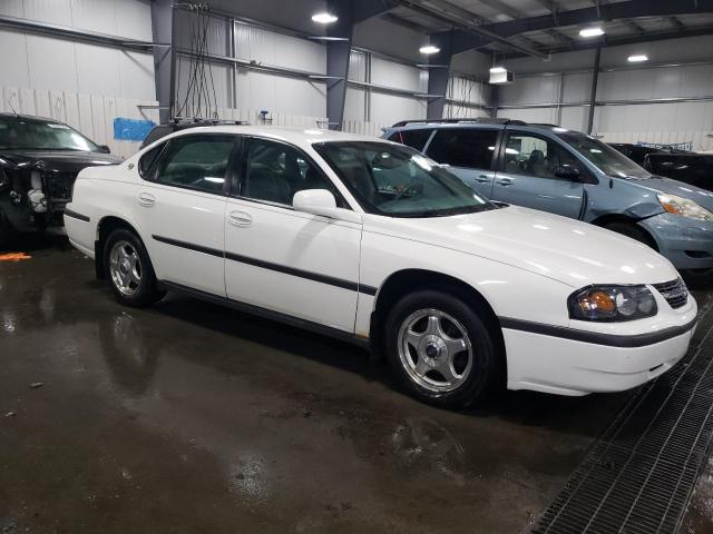 2G1WF52EX59122904 - 2005 CHEVROLET IMPALA WHITE photo 4