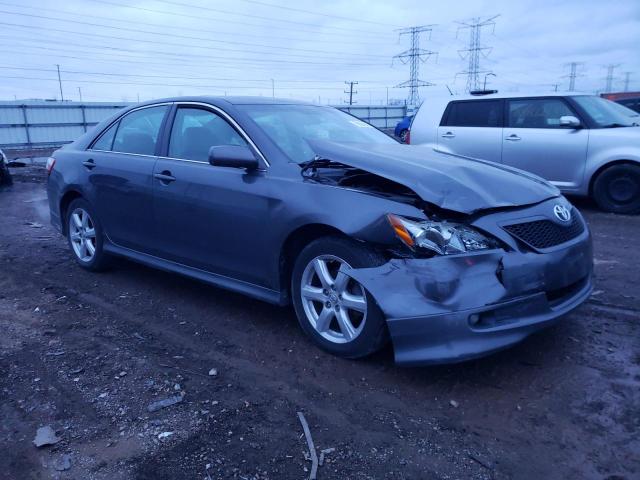 4T1BE46K98U257636 - 2008 TOYOTA CAMRY CE GRAY photo 4