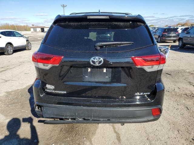 5TDJZRFH7KS614491 - 2019 TOYOTA HIGHLANDER SE BLACK photo 6