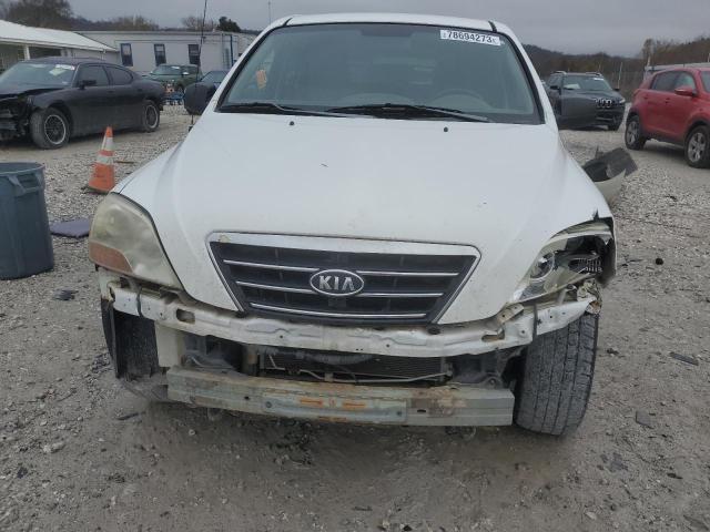 KNDJD735485836711 - 2008 KIA SORENTO EX WHITE photo 5