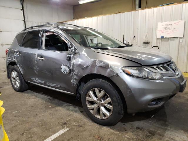 JN8AZ1MW8EW532961 - 2014 NISSAN MURANO S GRAY photo 4