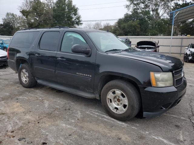 1GNUCJE09AR200130 - 2010 CHEVROLET SUBURBAN C1500 LT BLACK photo 4