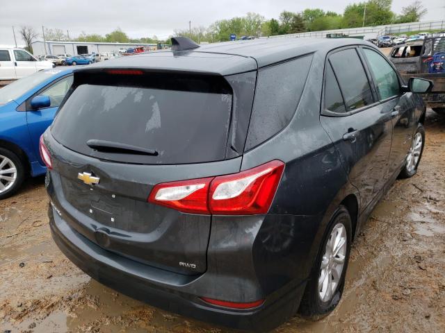 3GNAXSEV3KS553888 - 2019 CHEVROLET EQUINOX LS GRAY photo 4