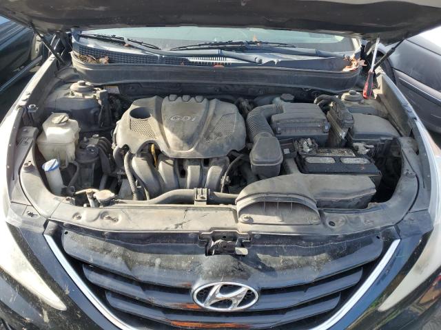 5NPEB4AC1CH320130 - 2012 HYUNDAI SONATA GLS BLACK photo 11