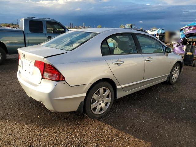 1HGFA16547L110141 - 2007 HONDA CIVIC LX SILVER photo 3