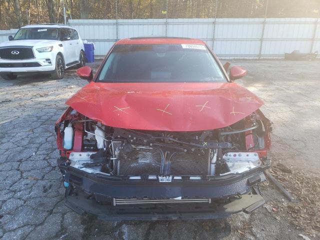 2HGFE1F71NH311740 - 2022 HONDA CIVIC EX RED photo 5