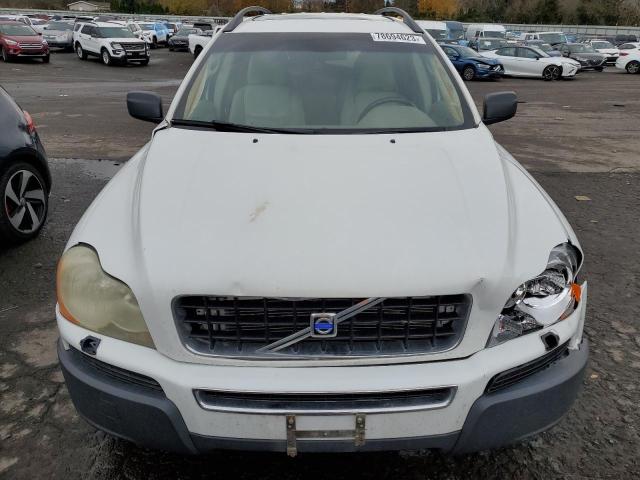 YV1CZ852051210119 - 2005 VOLVO XC90 V8 WHITE photo 5