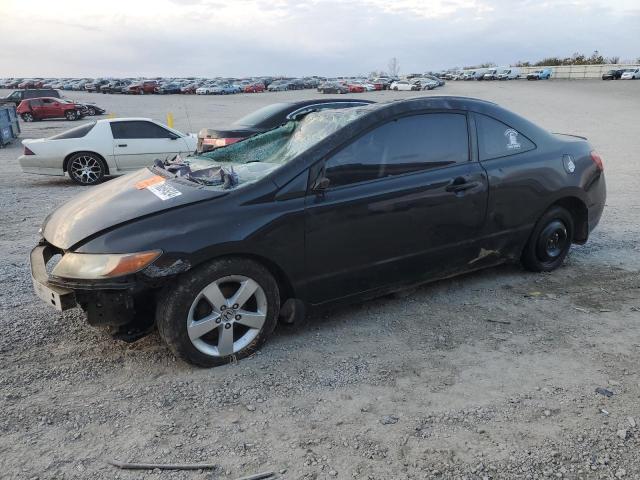 2HGFG128X8H550782 - 2008 HONDA CIVIC EX BLACK photo 1