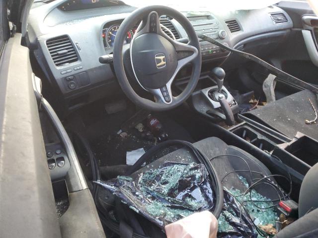 2HGFG128X8H550782 - 2008 HONDA CIVIC EX BLACK photo 8