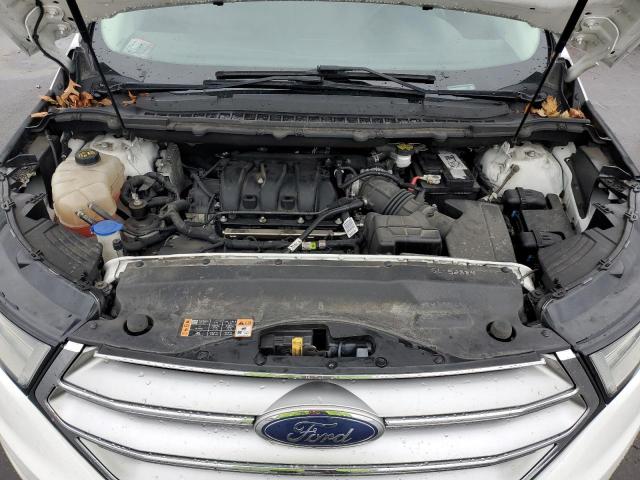 2FMPK4J89JBB00467 - 2018 FORD EDGE SEL WHITE photo 11