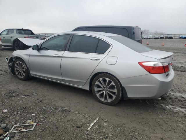 1HGCR2F5XFA073074 - 2015 HONDA ACCORD SPORT SILVER photo 2