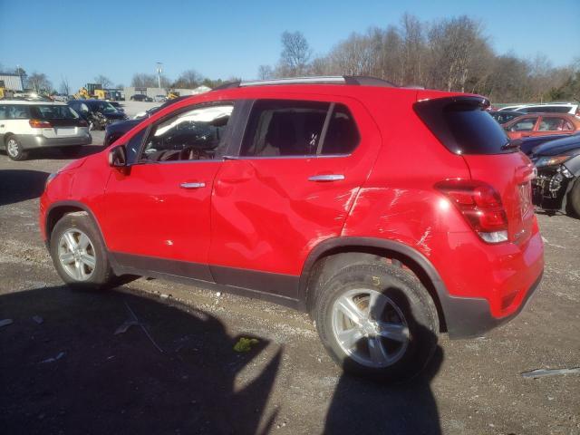 3GNCJPSBXJL303798 - 2018 CHEVROLET TRAX 1LT RED photo 2