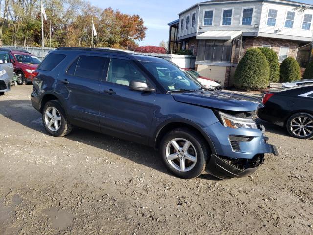 1FM5K8B89KGA43775 - 2019 FORD EXPLORER BLUE photo 4