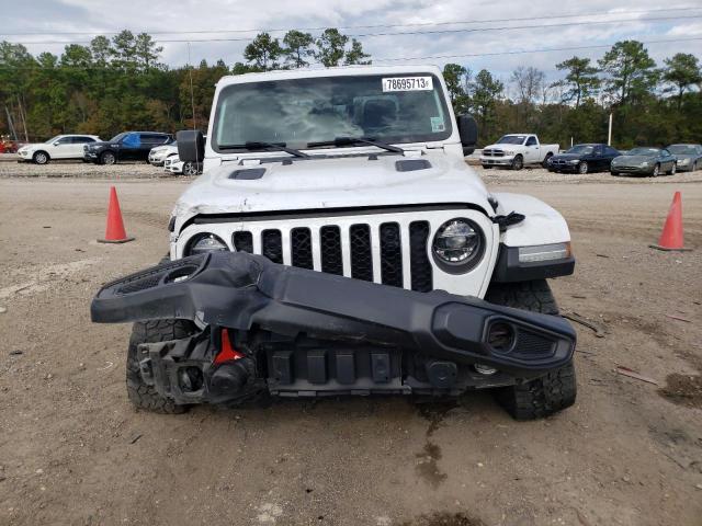 1C6JJTBG2ML553659 - 2021 JEEP GLADIATOR RUBICON WHITE photo 5