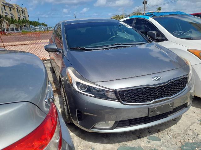 KNAFK5A8XH5726238 - 2017 KIA FORTE LX SILVER photo 4