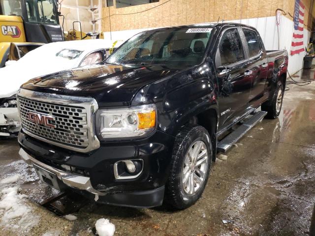 1GTP6EE11J1227818 - 2018 GMC CANYON DENALI BLACK photo 1