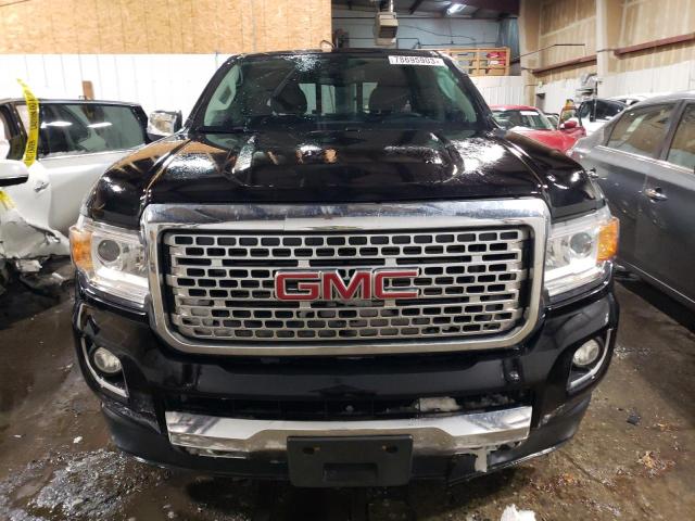 1GTP6EE11J1227818 - 2018 GMC CANYON DENALI BLACK photo 5