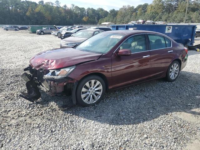 1HGCR2F81FA264568 - 2015 HONDA ACCORD EXL BURGUNDY photo 1