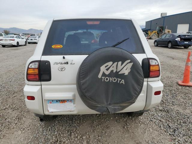 JT3HP10V7Y7154373 - 2000 TOYOTA RAV4 WHITE photo 6