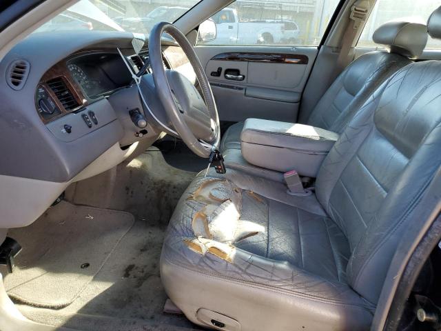 1LNHM81W12Y608960 - 2002 LINCOLN TOWN CAR EXECUTIVE BLUE photo 7