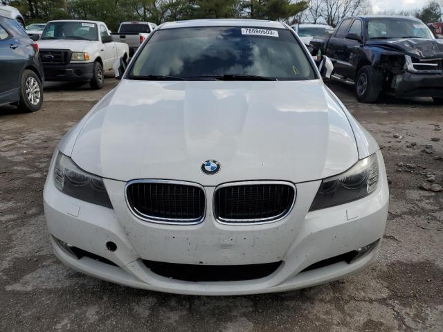 WBAPK7C57BA821180 - 2011 BMW 328 XI WHITE photo 5