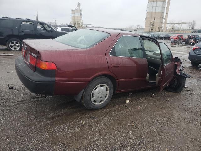 4T1BG22K1YU743989 - 2000 TOYOTA CAMRY CE MAROON photo 3