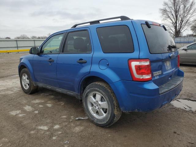 1FMCU0D78BKA21724 - 2011 FORD ESCAPE XLT BLUE photo 2