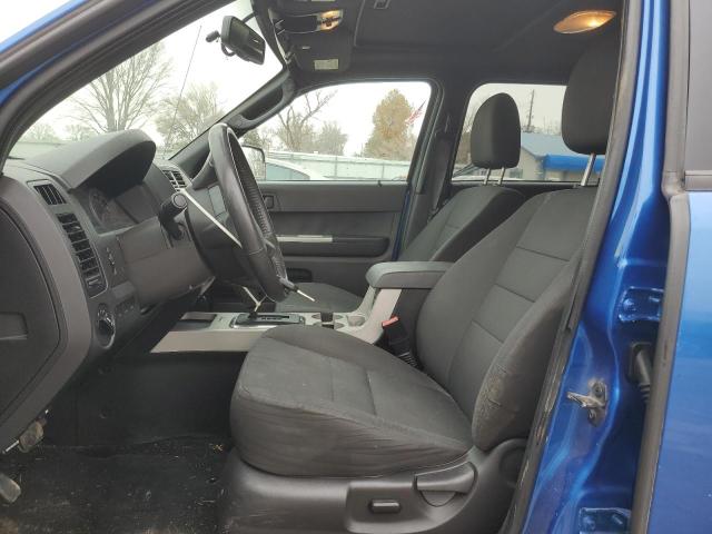 1FMCU0D78BKA21724 - 2011 FORD ESCAPE XLT BLUE photo 7