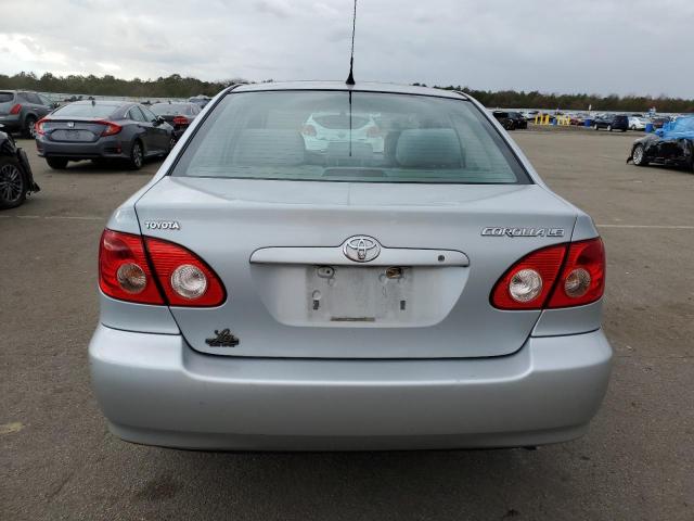 2T1BR30E85C321003 - 2005 TOYOTA COROLLA CE SILVER photo 6