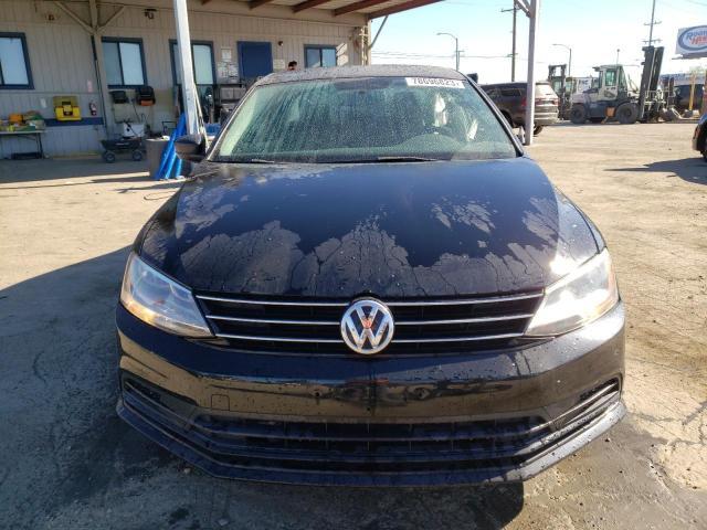 3VW267AJ8GM308559 - 2016 VOLKSWAGEN JETTA S BLACK photo 5