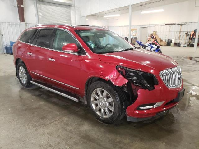 5GAKVDKD0DJ139726 - 2013 BUICK ENCLAVE RED photo 4