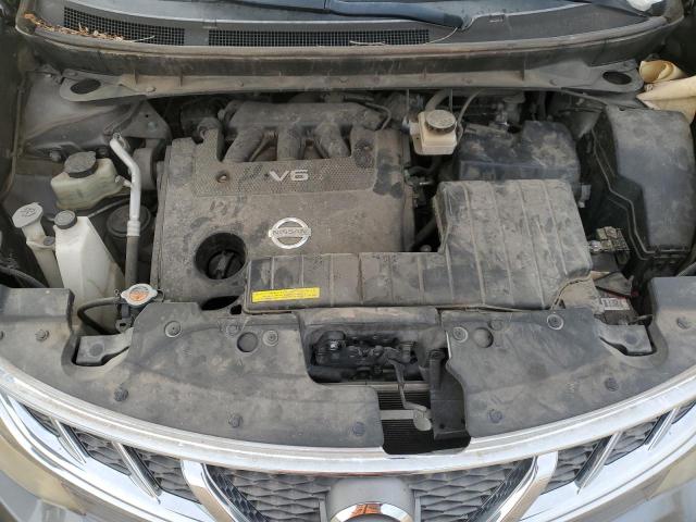 JN8AZ1MW8EW521734 - 2014 NISSAN MURANO S GRAY photo 11