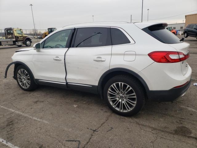 2LMTJ8LR1GBL71194 - 2016 LINCOLN MKX RESERVE 白色 照片 2