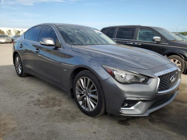 JN1EV7AP1JM362329 - 2018 INFINITI Q50 LUXE SILVER photo 4