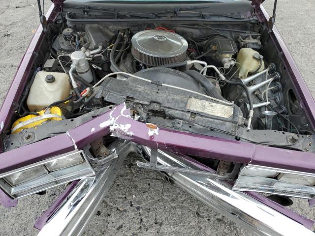 3GCCW80H8GS915469 - 1986 CHEVROLET EL CAMINO PURPLE photo 11