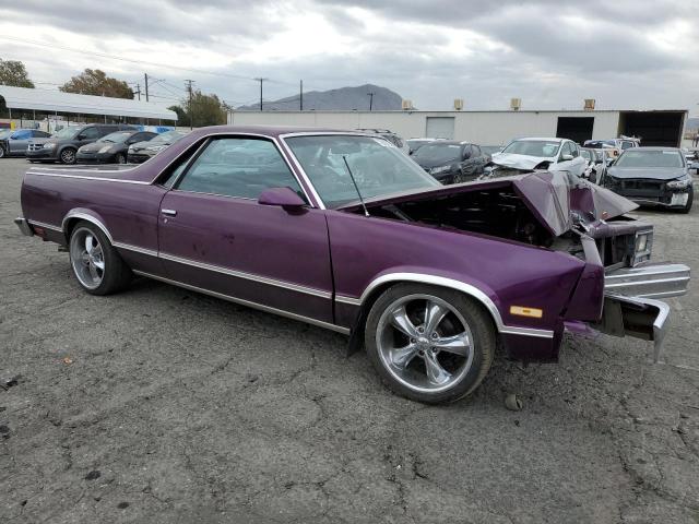 3GCCW80H8GS915469 - 1986 CHEVROLET EL CAMINO PURPLE photo 4