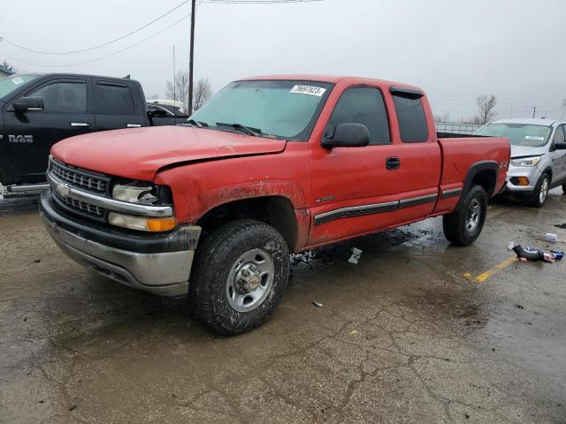 1GCGK29U2XE255997 - 1999 CHEVROLET SILVERADO K2500 RED photo 1