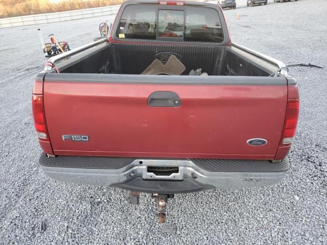 1FTRX17WX1NB48387 - 2001 FORD F150 RED photo 6