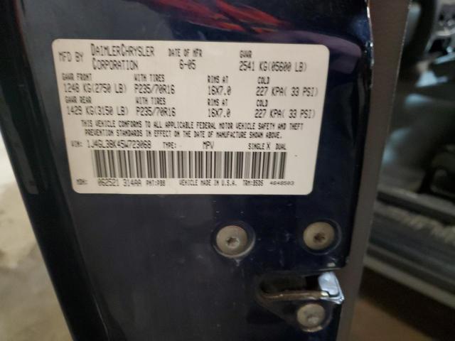 1J4GL38K45W723068 - 2005 JEEP LIBERTY RENEGADE 蓝色 照片 13