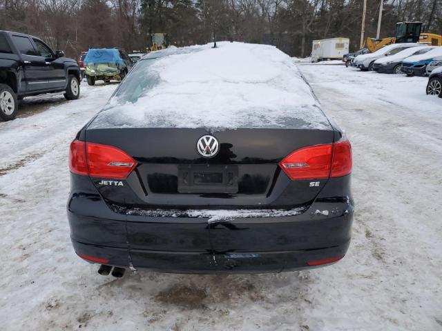 3VWD17AJ0EM434578 - 2014 VOLKSWAGEN JETTA SE BLACK photo 6