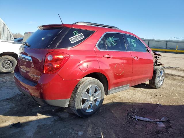 2GNALDEK0D1195600 - 2013 CHEVROLET EQUINOX LT RED photo 3